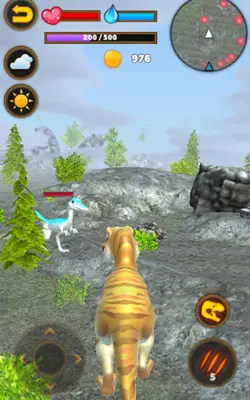 Talking Tyrannosaurus android App screenshot 2